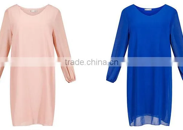 Maxnegio Chiffon Straight Dress for Ladies photo-6