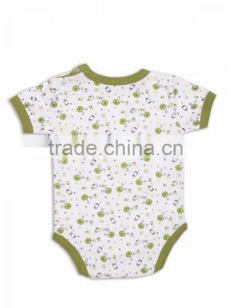 Short Sleeve Round Neck Bodysuit photo-2