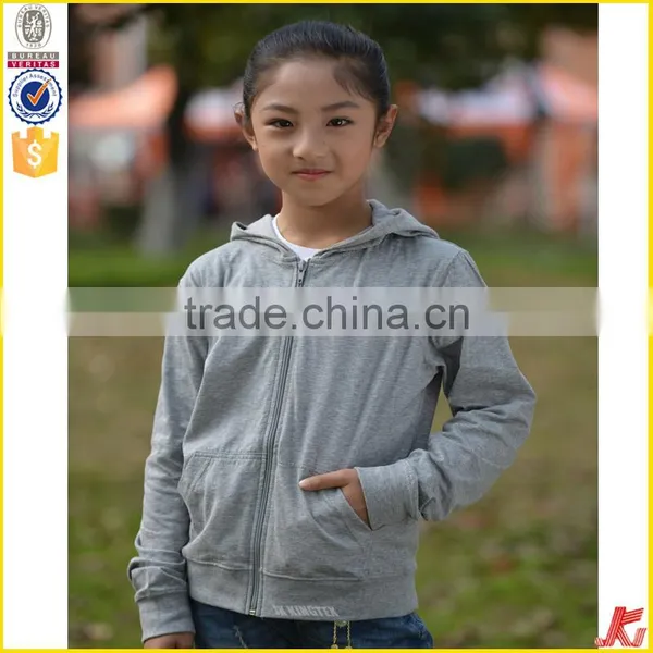 Custom Made Cheap Plain Wholesale Girls Hooded Sweatshirt photo-4