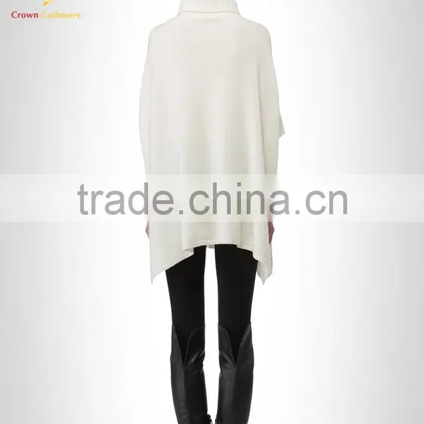 White Pashmina Wool PonchoS Capes Dress Shawl Wrap photo-3
