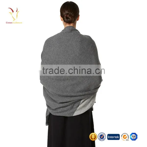 Designer Shawls And Wraps Grey 100 Cashemre Pashmina Shawl Wrap photo-3