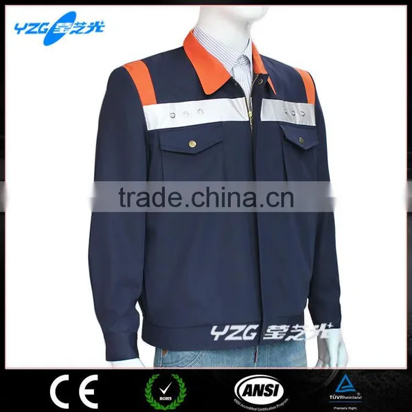 Reflective Built-in LED Light Flashing Working T-shirt photo-6