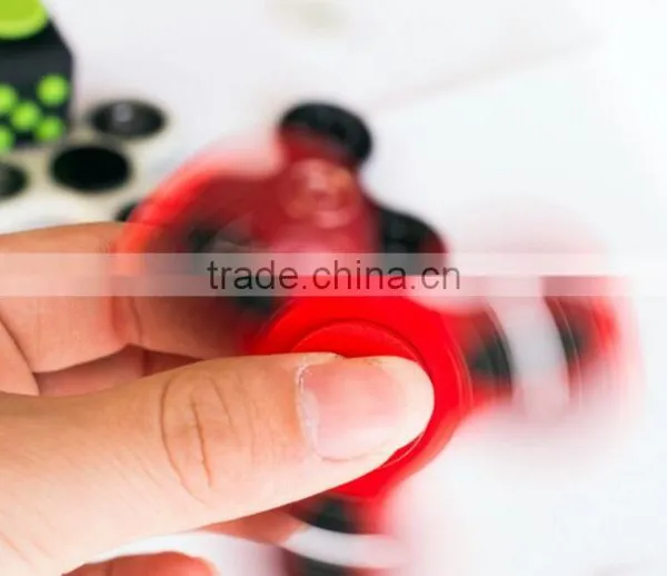 Wholesale New Creative Desk Anti Stress Finger Spinner Top Sensory Toy Cube Gift Fidget Spinner for Children Kid