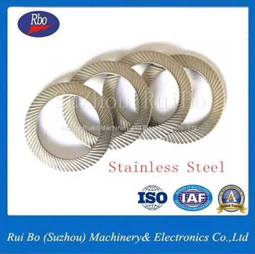 Stainless Steel & Carbon Steel DIN9250 Double Side Knurl Lock Washers With ISO photo-5