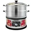 26-inch Food Steamer With Two-layered, 60-minute Automatic Timer, 9L Capacity and 1,360W Power