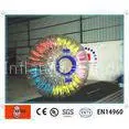 Playing Center Shining Inflatable Zorb Ball , Inflatable Grass Ball for Children