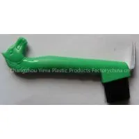 Plastic Horsehead Hoof Pick With Brush/horse Products photo-3