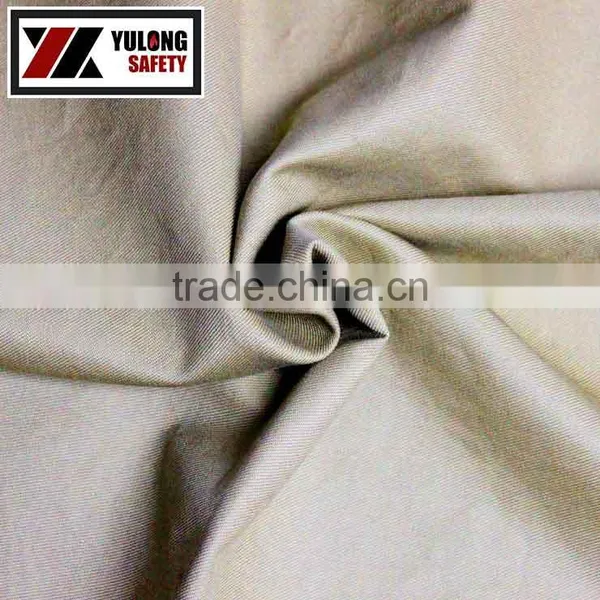 SGS 380Gsm 100% Cotton Twill Flame Retardant Fabric For Workwear photo-4