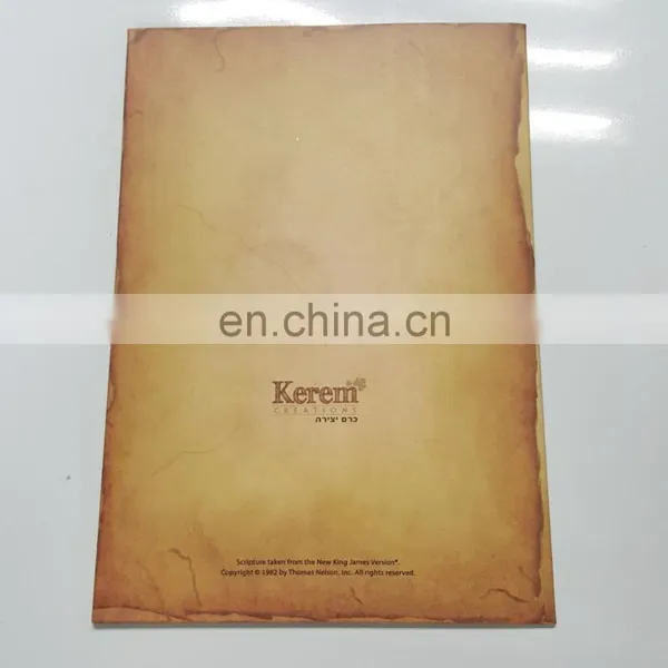 Hot Selling LED Lighting Up Paper Greeting Cards With Fiber Optic photo-3