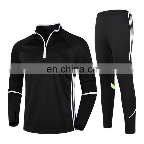 Free Sample New Arrival Slim Fit Gym Sport Tracksuit photo-4