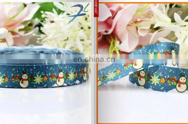 Hot Sell Stock Printed Christmas Ribbon photo-6