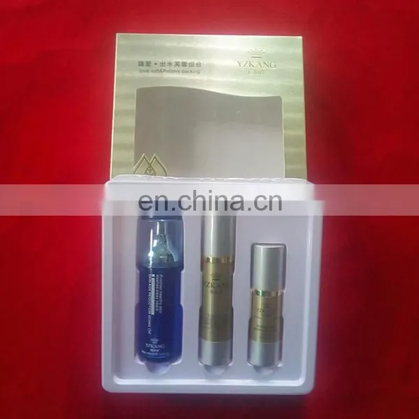 Custom Shape High Quality Blister Package Flocking Cosmetic Blister Package in Good Price photo-2