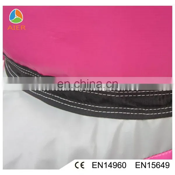 2016 Hot Selling Pink Color Pvc Giant Inflatable Castle Warter Slide photo-3