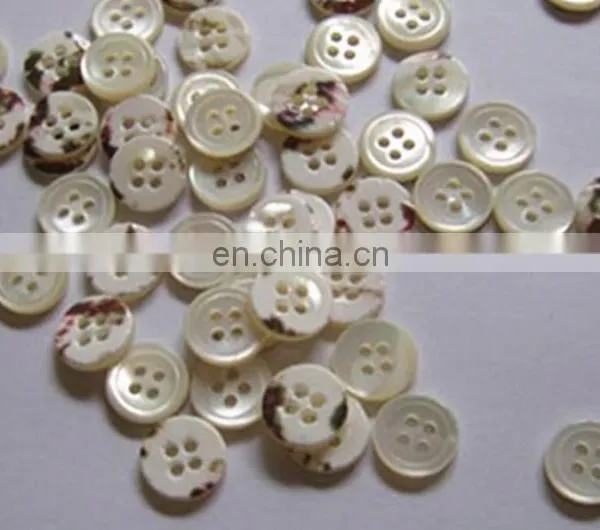 2 Holes White Pearl Button/Metal Button/Shell Buttons For Shirt photo-4