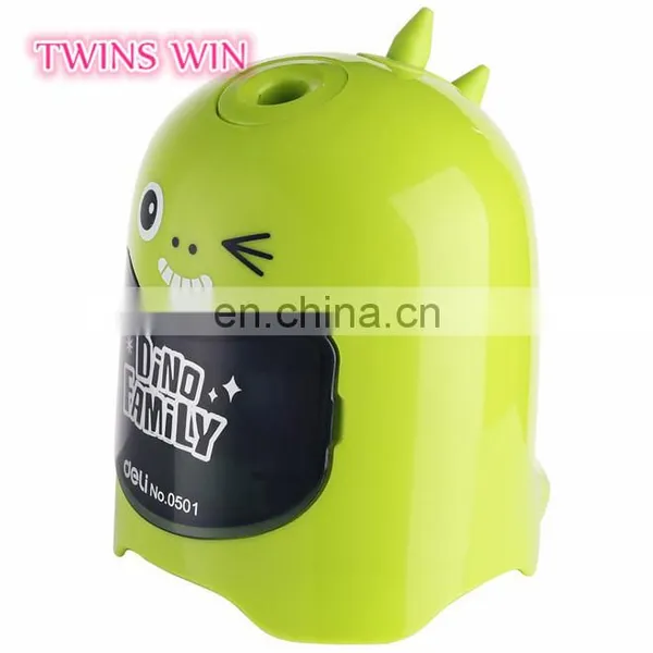 Cheap Price Best Quality School Fashion Cartoon Cute Shapes Electric Pencil Sharpener Machine From China Stationery Market photo-3