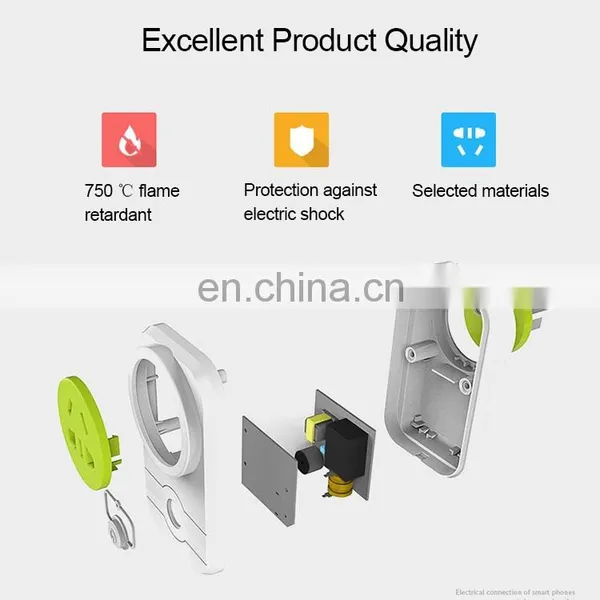 Pop Socket Phone Automation Wireless Smart WiFi Socke Smartphone UK Plug Electrical Switch Sockets photo-2