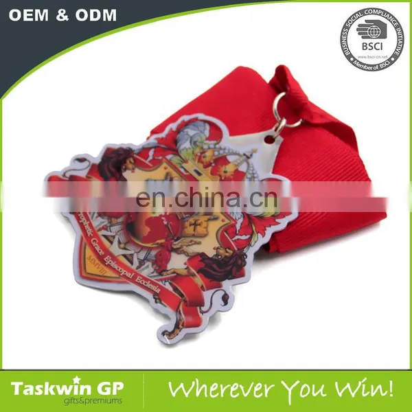 Newest Customized Souvenir 3d Custom Color Metals Medal With Ribbon photo-5