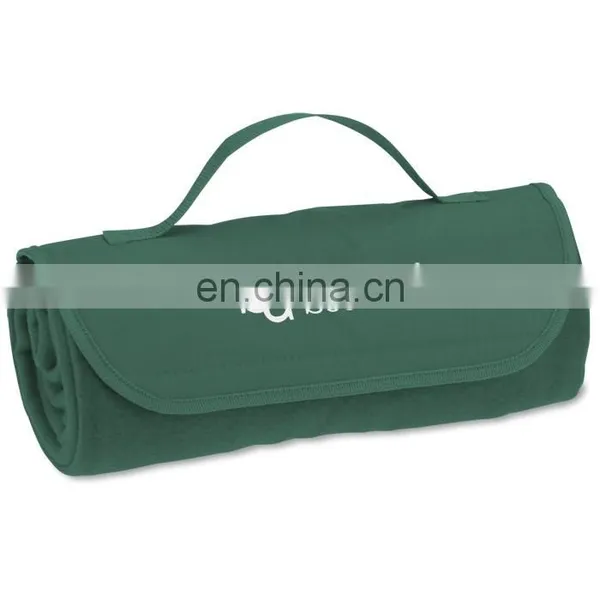 XD1031 Roll up Travel Blanket Roll up Fleece Picnic Blanket With Waterproof photo-4