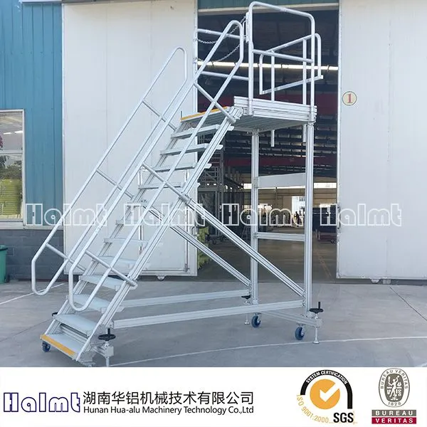 Mobile Industrial Metal Step Ladders photo-2