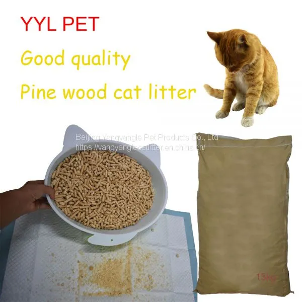 Pine Wood Cat Litter