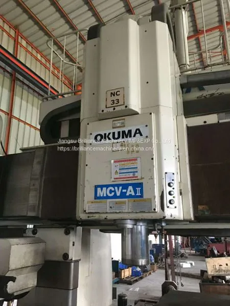 Japan OKUMA MCV-AII Moving Beam Gantry Machining Center photo-2
