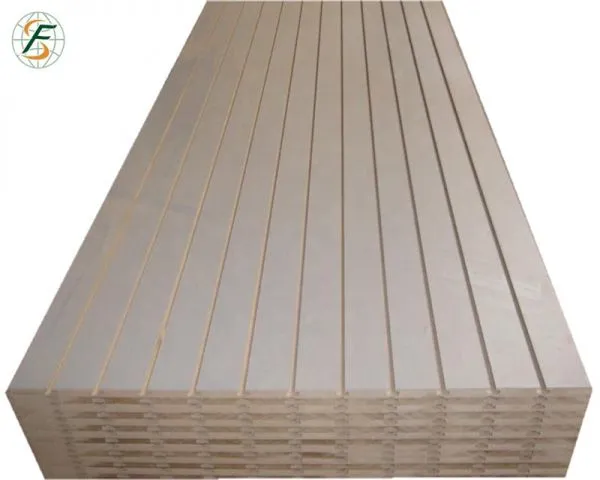 Groove MDF 15mm 18mm for furniture made in China