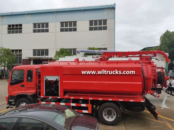 ISUZU FVR Pipeline Dredging Vehicles