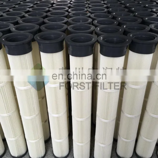 Suzhou Forst Pleated Cylindrical Air Filter Cartridge Dust Filter photo-6