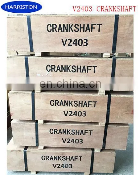 High Quality V2403 Crankshaft For Harvester Engine photo-2