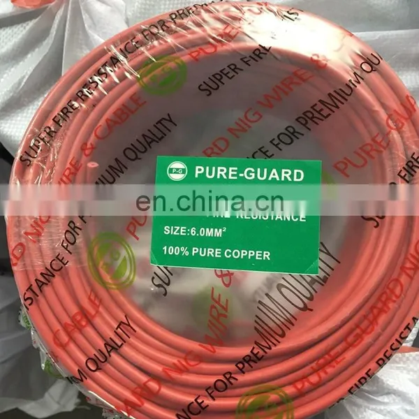 Copper Core Single Core 6.0mm2 African Cable Single Cable photo-6