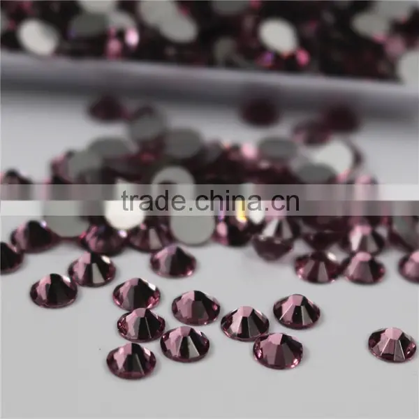 Wholesale Beads Light Amethyst Flatback Non Hotfix Rhinestones photo-5