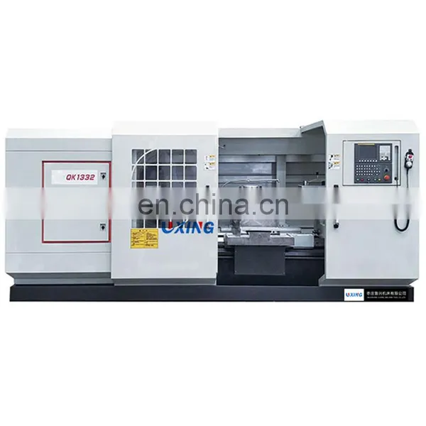 China Large Bore Cnc Pipe Thread Threading Lathe Machine QK1313 QK1319 QK1322 for Sale photo-3