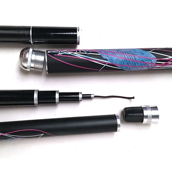 3.6m 3.9m 4.5m High Carbon Piano Stoving Varnish Athletics Sea Telescopic Fishing Rod Pole photo-2