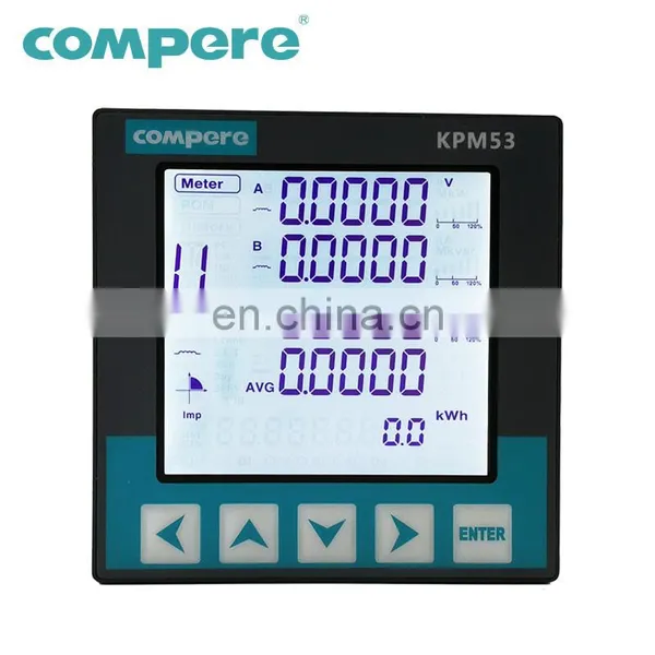 Class 0.5S LCD Remote Reading MODBUS RTU RS485 Smart Digital Watt Power Meter photo-5