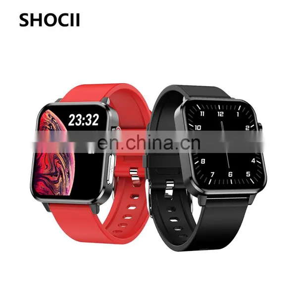 2022 New Arrival E86 Smart Watch Full Touch Heart Rate Monitor Waterproof Fitness Tracker E86 Smartwatch for IOS Android photo-2