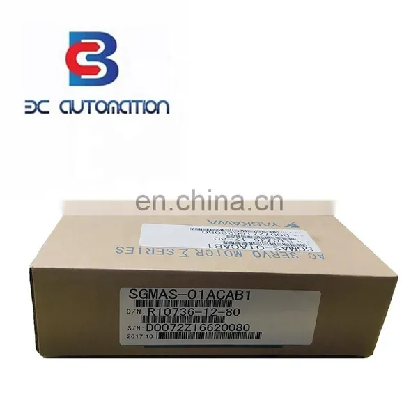 Original New Electric Engine Motor Yaskawa 100W SGMAS-01ACAB1 AC Servo Motor Price photo-4