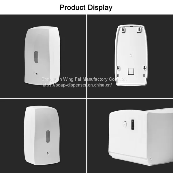 Commercial 1000ml Smart Wall Mounted Alcohol Gel Hands Free Soap Dispenser For Public Places photo-4