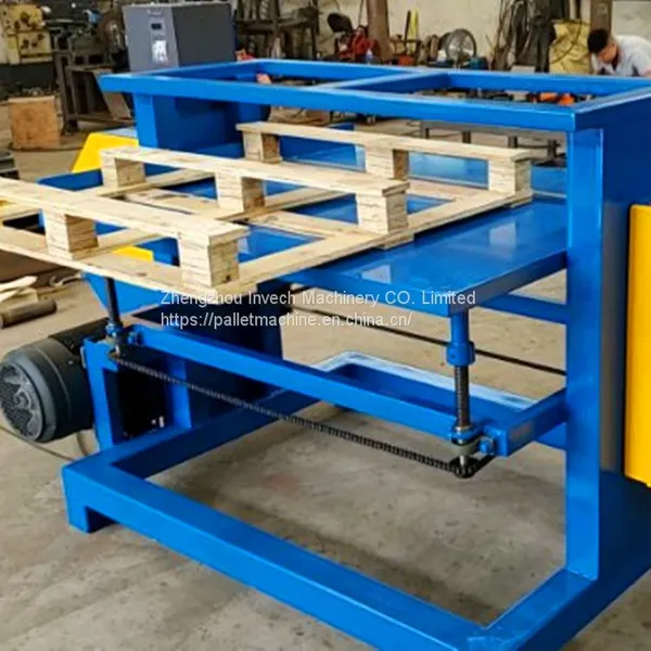 Horizontal Wood Pallet Recycling Dismantler Machine photo-4