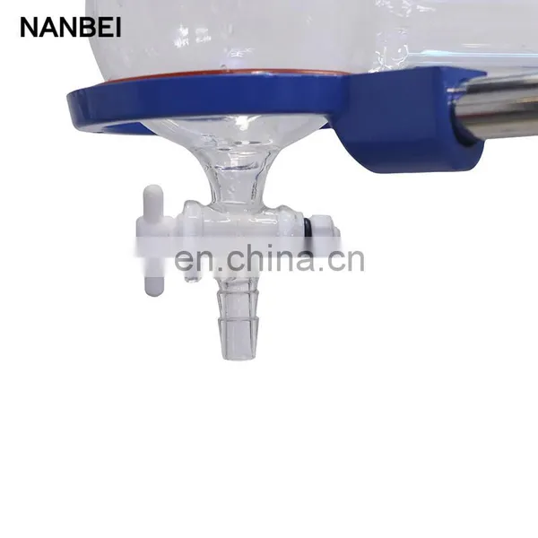 Lab Double Stirred Distillation Glass Reactor for Chemical photo-2