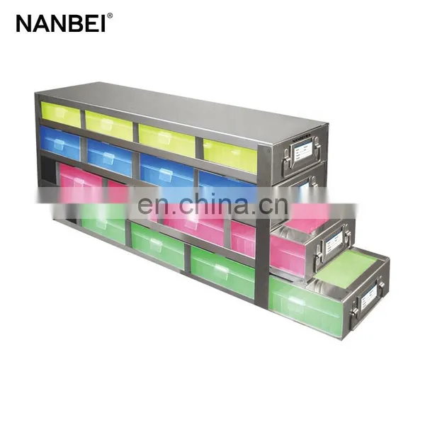 Upright Medical Refrigerator Freezer Storage Rack for Cryo Storage photo-3