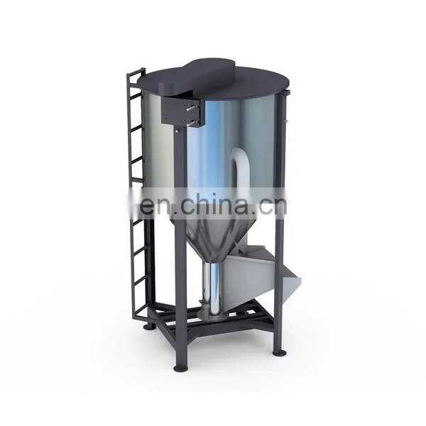 CE Standard 304 Stainless Steel Plastic Granules Mixing Machine Plastic Pellets Mixture Vertical Plastic Mixer P10 Machine photo-2