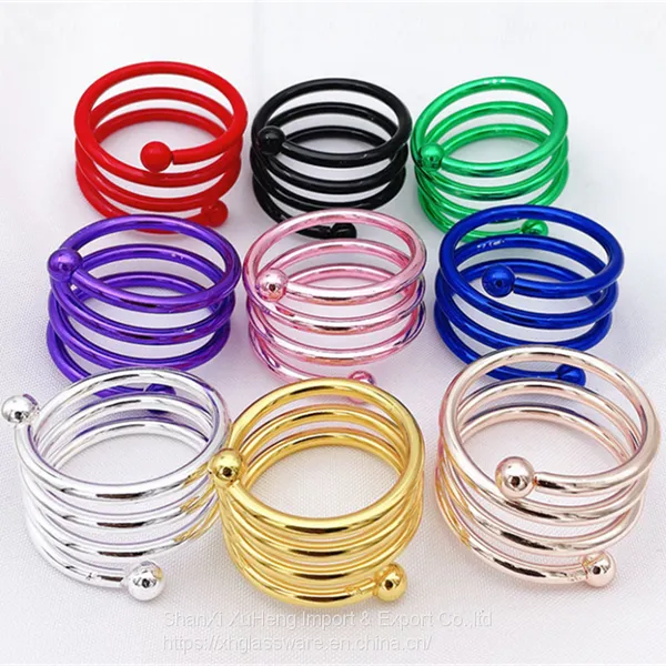 Table Decoration Accessories Tool Serviette Rings West Dinner Napkin Ring photo-2
