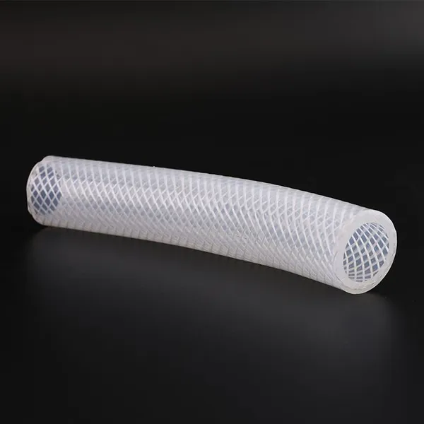 High Pressure Silicone Reticulated Vacuum Hose Braid Reinforced Silicone Tubing photo-3