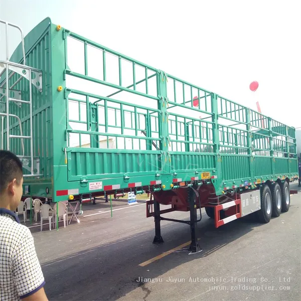 Flat Blue Semi Trailer Export Semi-trailer Customized Export Semi-trailer photo-5