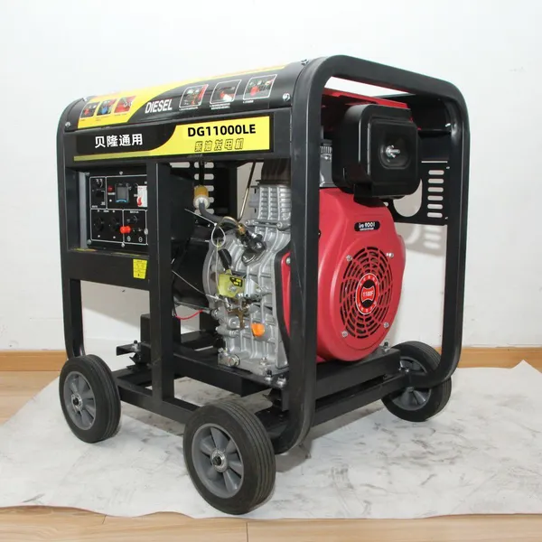 7kw Single Phase 220V Diesel Generator With 1100F Air-cooled Diesel Engine for Home Emergency Backup Power
