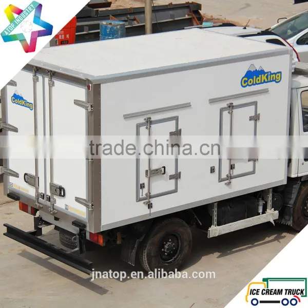 Light Duty NPR Chassis Multi-temperature Refrigerated Truck Body Reefer Truck photo-2