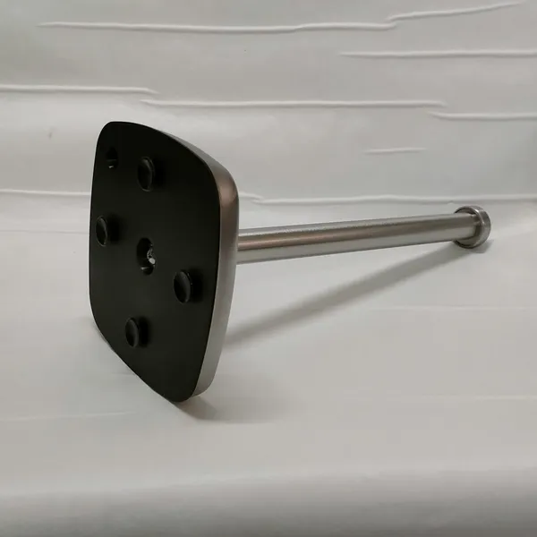 Square Tissue Holder Stainless Steel Single Rod Tissue Holder Creative Kitchen Hole-free Tissue Holder photo-3