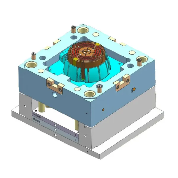 Custom Plastic Injection Mold for Marine Thruster Enclosure photo-4