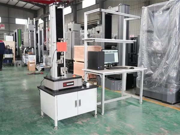 HST-WDW-E Computerized Universal Testing Machine 1KN/5KN/10KN for Rubber/Plastic, ISO 527, ASTM D638 photo-3