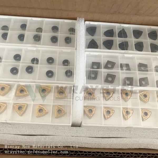 CNC Carbide Insert With Golden Coating for Steel-WNMG080412/04/08 photo-3